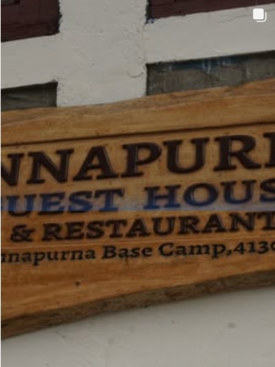 Official Carved Signboard at 4,130m